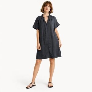 Old Navy Black Demi Swing Gauze Dress NWT Sz M